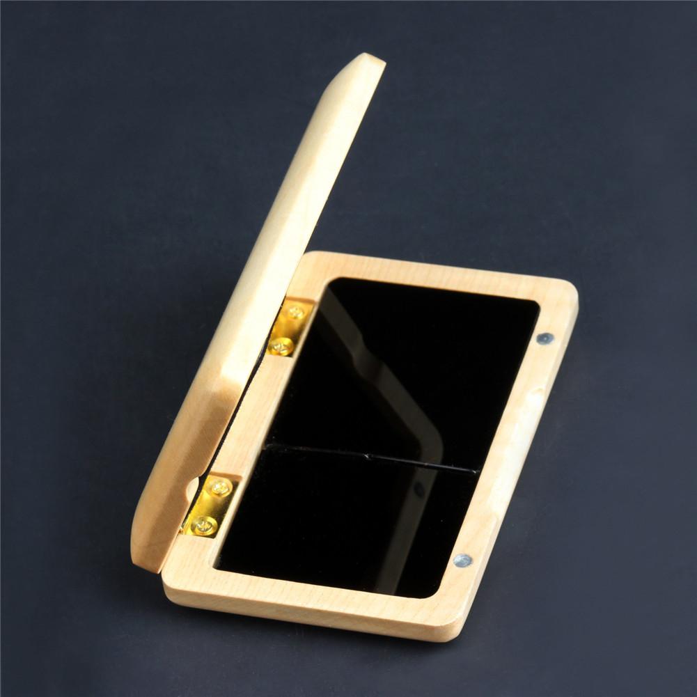 Saxophone Clarinet Reed Case solid wood Reed Box: Wood color
