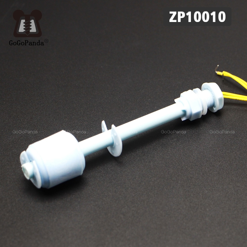 Zp10010 5 stk  m10*100mm 100v 220v flydekontakt mini type poly propy vandniveau væskesensor normal tæt nc