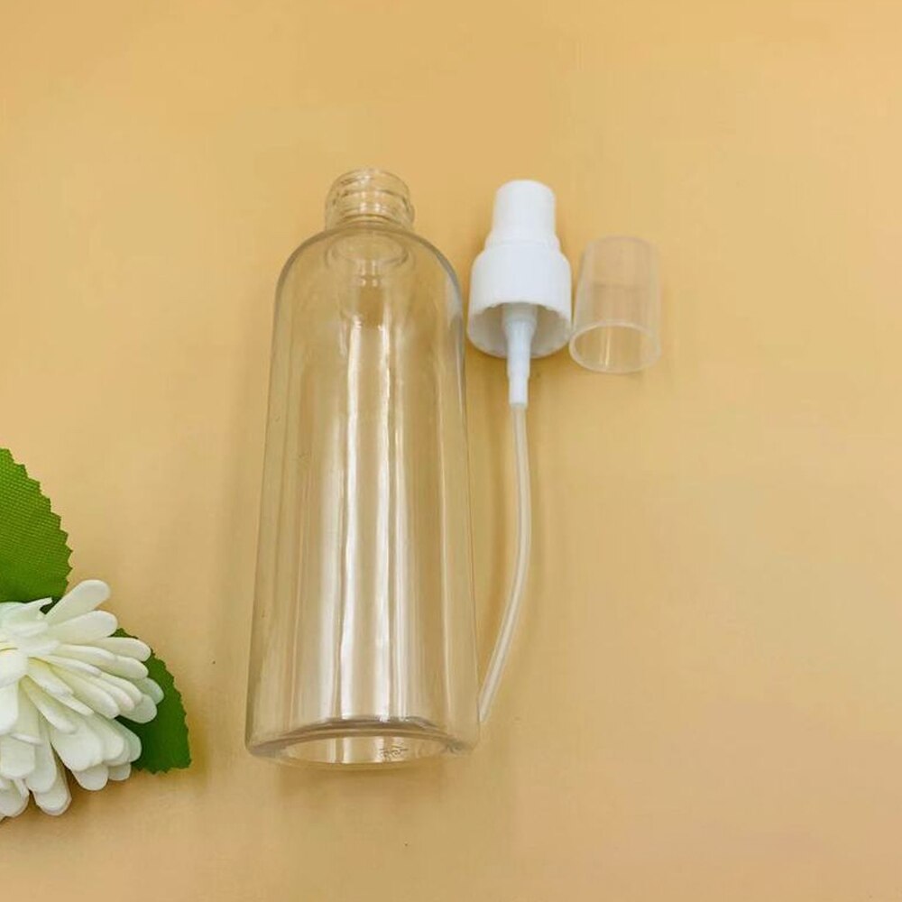 10-100ml bärbara genomskinliga tomma alkoholspray påfyllningsbar mini parfymflaska kosmetisk vätskebehållare plast atomizer pump