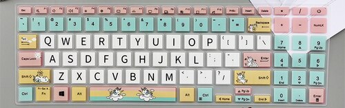 Notebook Keyboard Membrane For ASUS V5050E Notebook Keyboard Film VivoBook15X S5600F Protective Film V5100E For Laptop Keyboard: type6