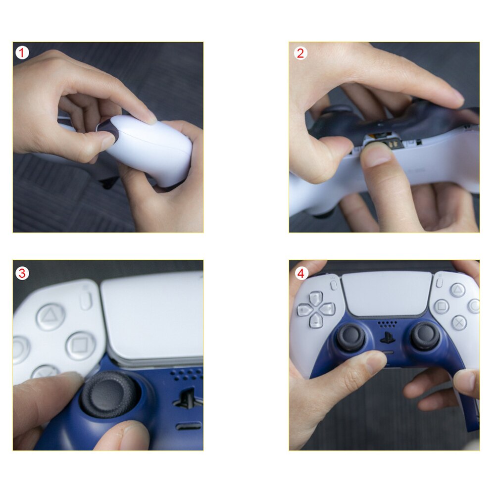 Ps5 controller-dekorleisten-abdeckungen, ersatzgehäuse für drahtloses dualsense-zubehör