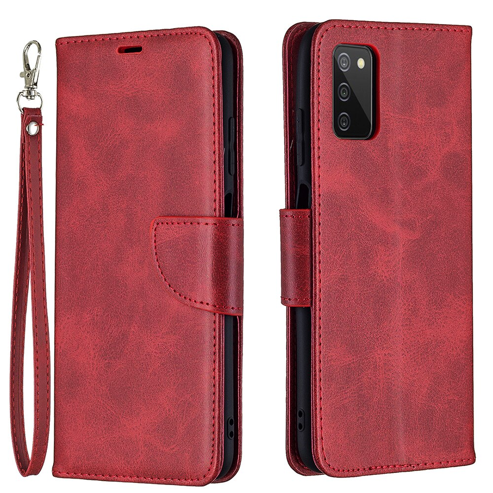 Coque de téléphone à rabat en cuir, étui pour Samsung Galaxy A03S A0 3 S SM-A037F