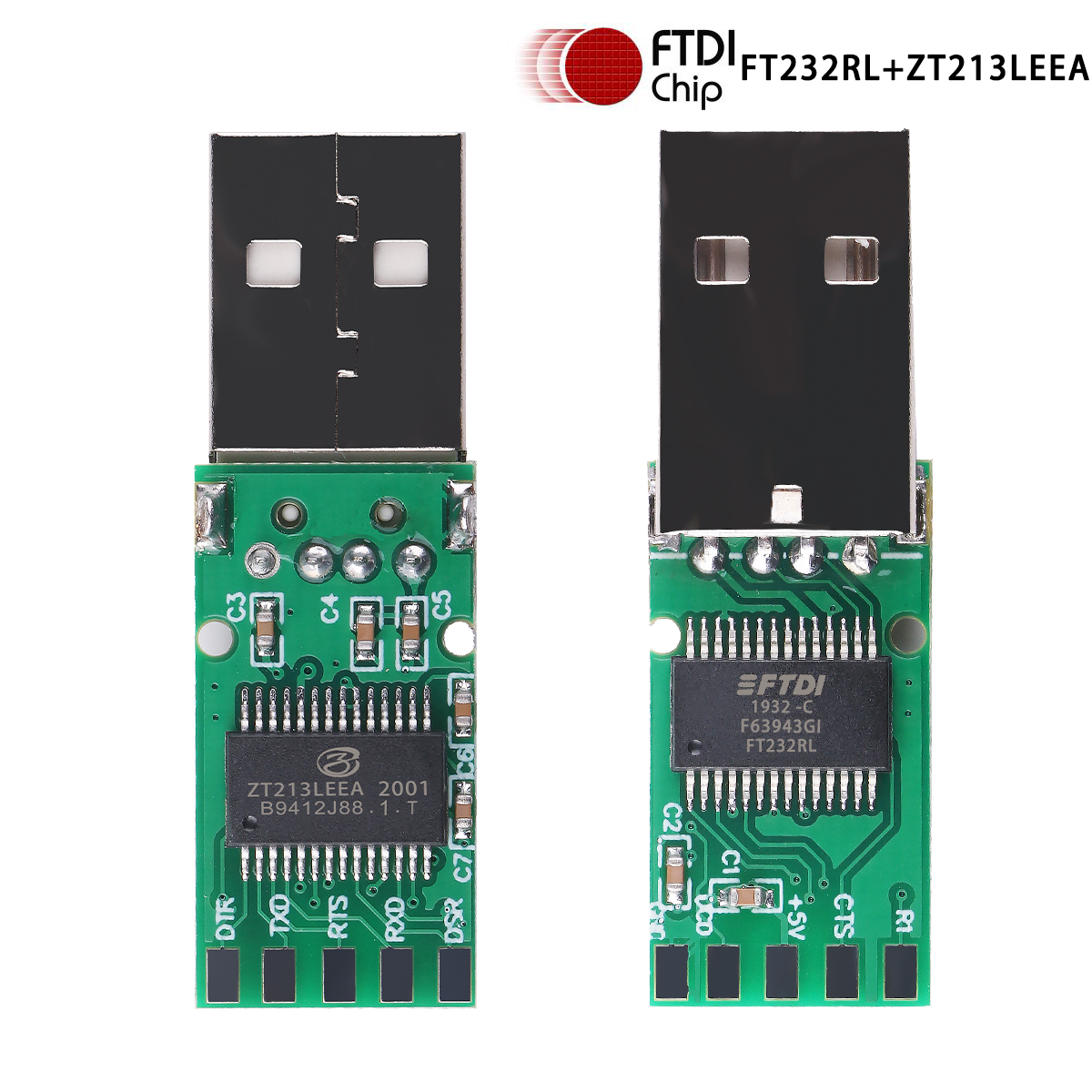 Industrial Grade Original FTDI FT232RL USB to RJ45 RS232 Serial Console Debug Cable for Pylontech Li-ion Battery BMS to PC