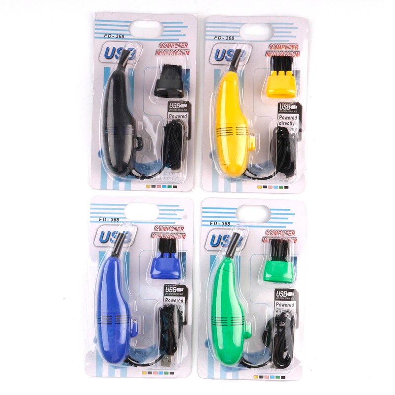 Computer Keyboard Vacuum Cleaner USB Mini Vacuum Cleaner Mini Cleaner Computer for PC Laptop Desktop Notebook Brush Dust Kit