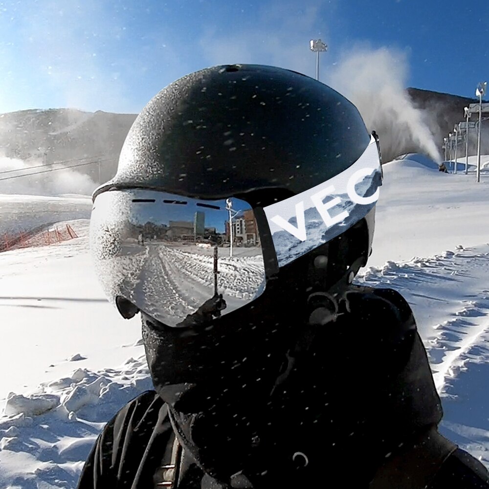 OTG Sci Snowboard A Specchio Magnetico Occhiali Degli Uomini Delle Donne Occhiali Da Sci Maschera UV 400 scarponi da neve Occhiali di Protezione Per Gli Adulti A Doppia Sferica