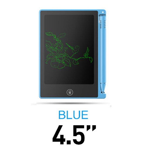 Z03 LCD Schreibtafel 8,5 Zoll Elektronische Tablette Für freundlicher freundlicher Erwachsene 4.5 &quot;Zeichnung kratzen Handschrift Pad Clever Tragbare: Z03-4.5-Blau