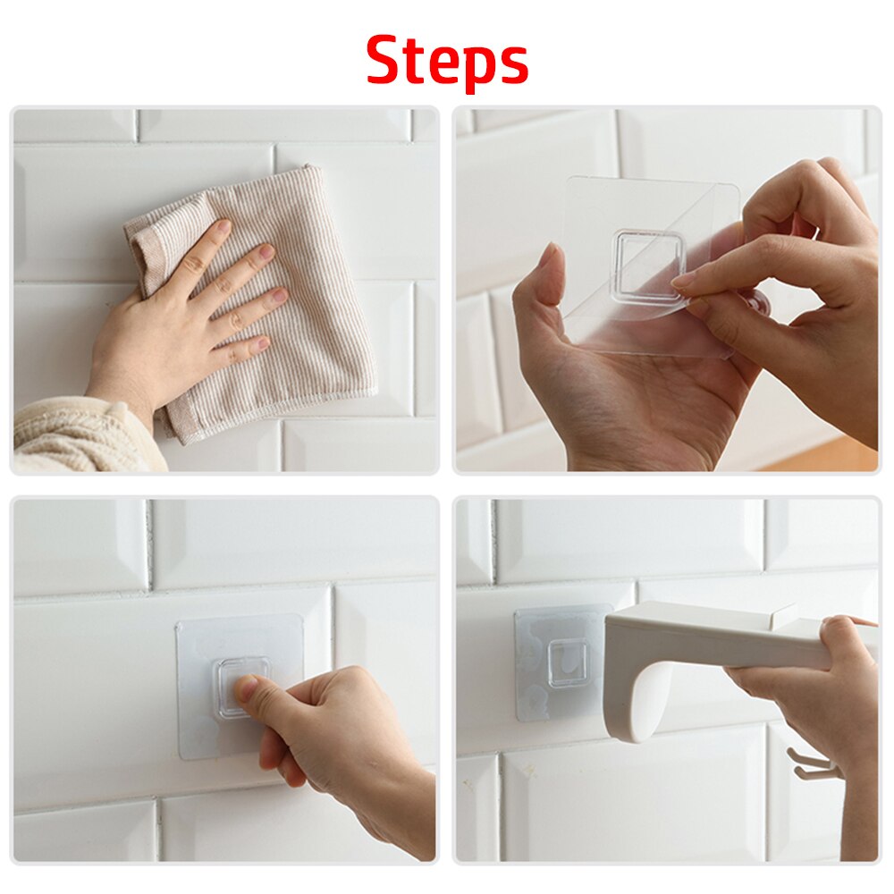 360 degrés crochet rotatif auto-adhésif support de rangement salle de bain organisateur mural support suspendu accessoires de cuisine