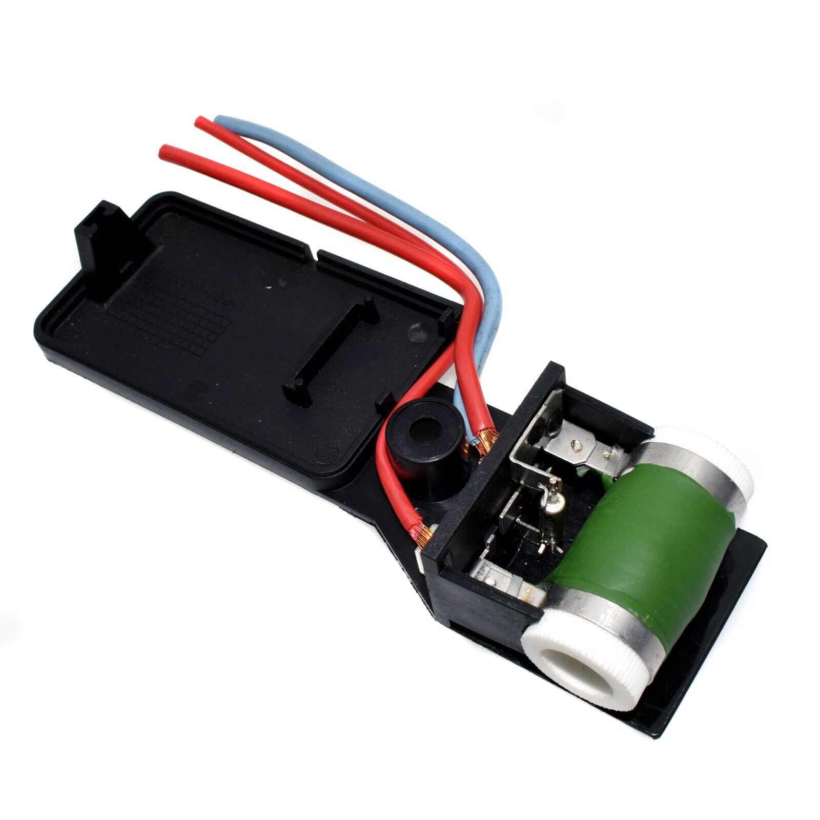 WOLFIGO Engine Cooling Fan Motor Blower Motor Resistor Radiator For Mini Cooper 2003 2004 2005 2006 2007 17117541092R