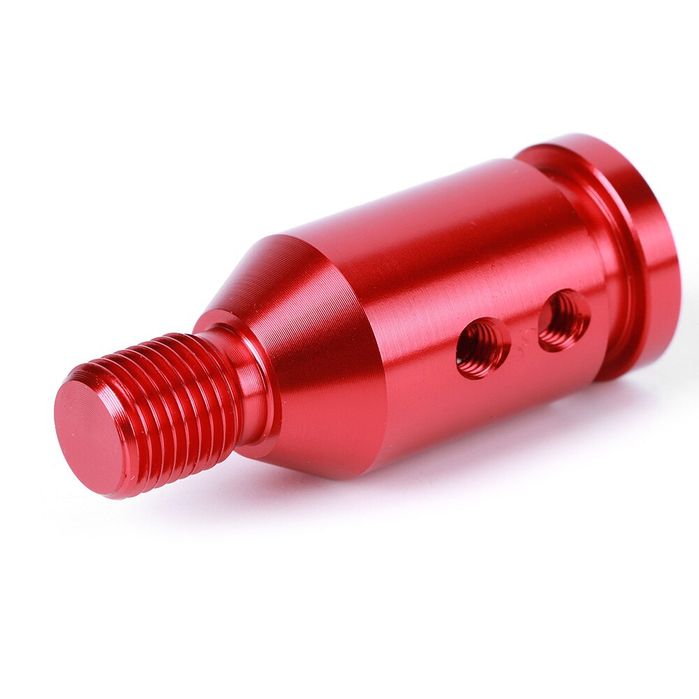 M12x1.25 Shift Knob Adapter Universal Threaded Knobs Boot Retainer for Shifter Level Red automobiles accessories