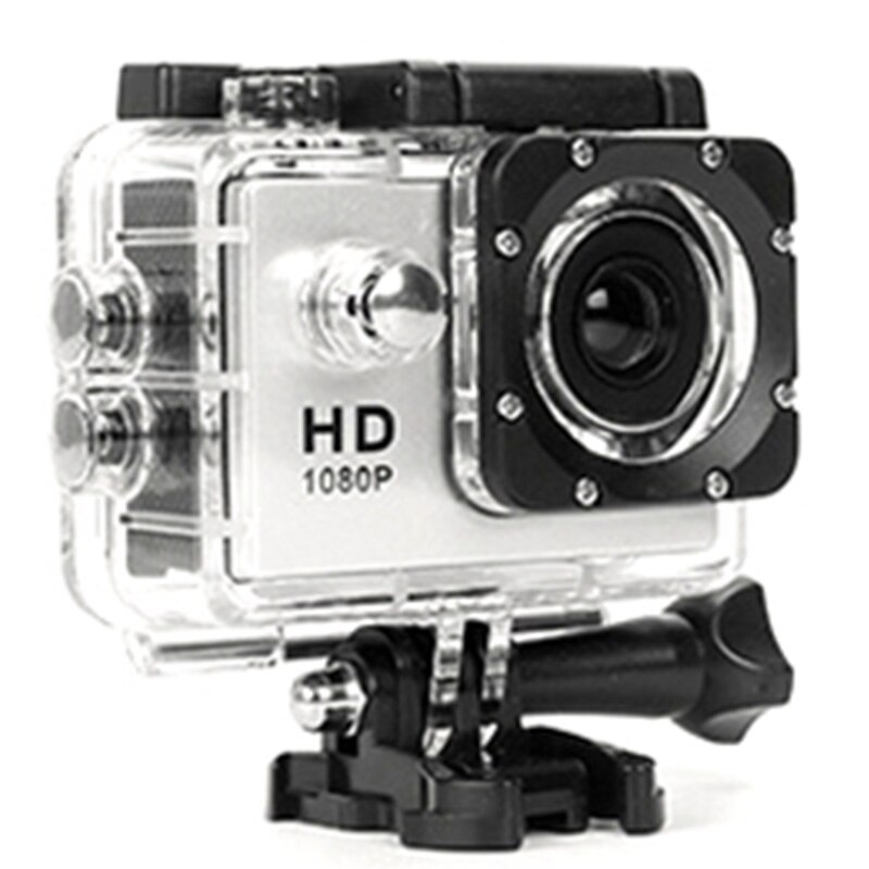 480P Motorcycle Dash Sports Action Video Camera Motorcycle Dvr Full Hd 30M Waterproof: Silver