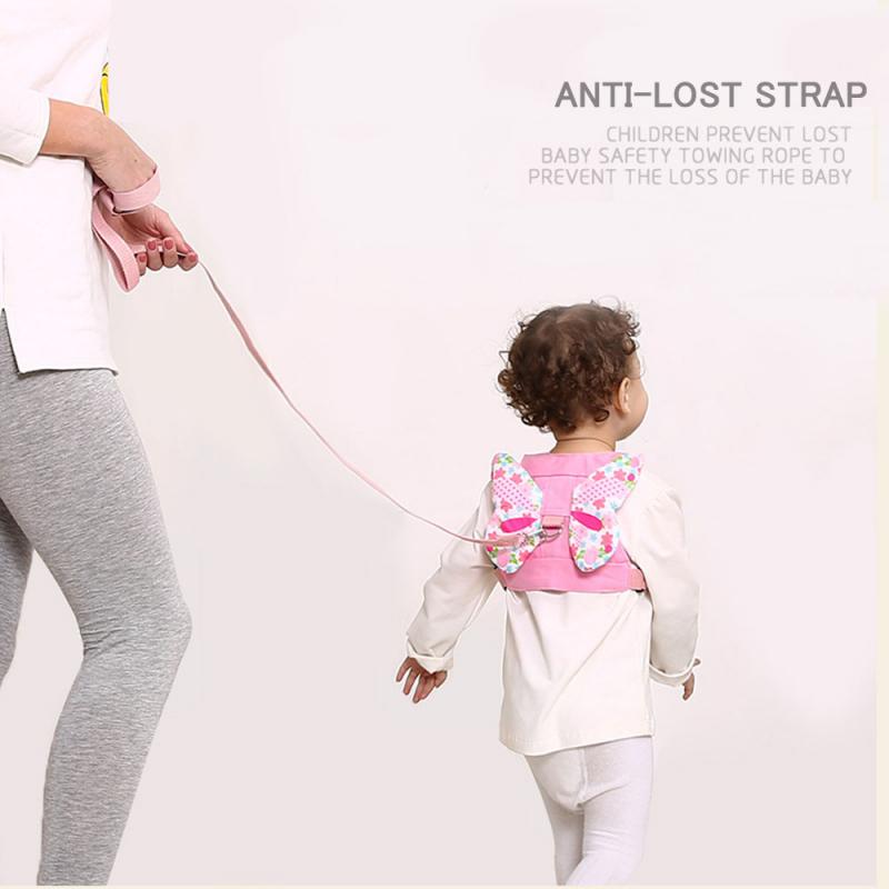 Cuerda de tracción antipérdida para niños, arnés de seguridad con dibujos animados para llevar bebés y niños pequeños, cinturón para caminar, Asistente para caminar, Reino Unido