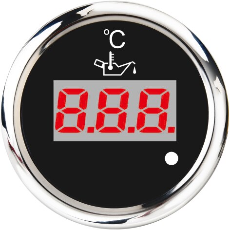 Universele Digitale Temperatuurmeter Voor Auto Motorfiets 52Mm Olie Temp Meter 50 ~ 150 Celsius Olie Temperatuur indicator12V: BS A