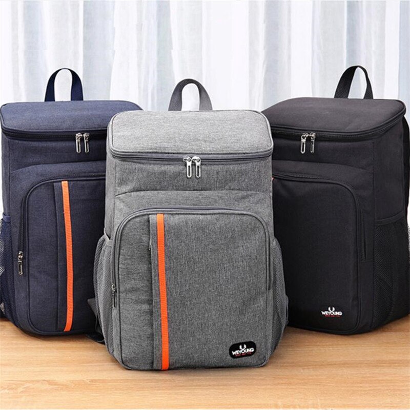 Thermal Backpack Waterproof Thickened Cooler Bag Travel Insulated Bag Picnic Cooler Backpack Refrigerator Bag