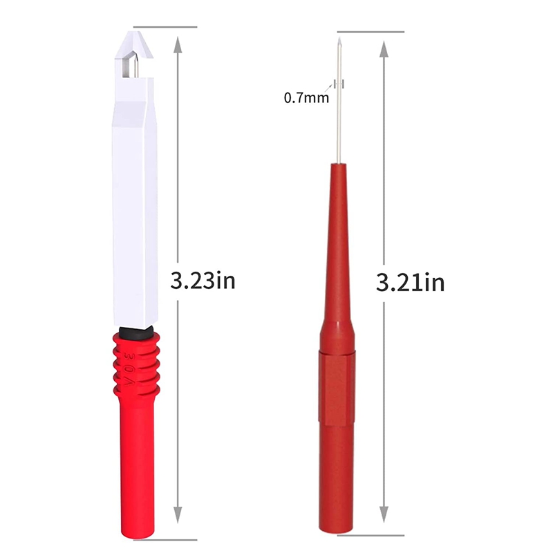20 Stuks Draad Piercing Probes Set Isolatie Terug Probes Niet-destructieve Pin Voor Automotive Diagnostic Auto Repareren