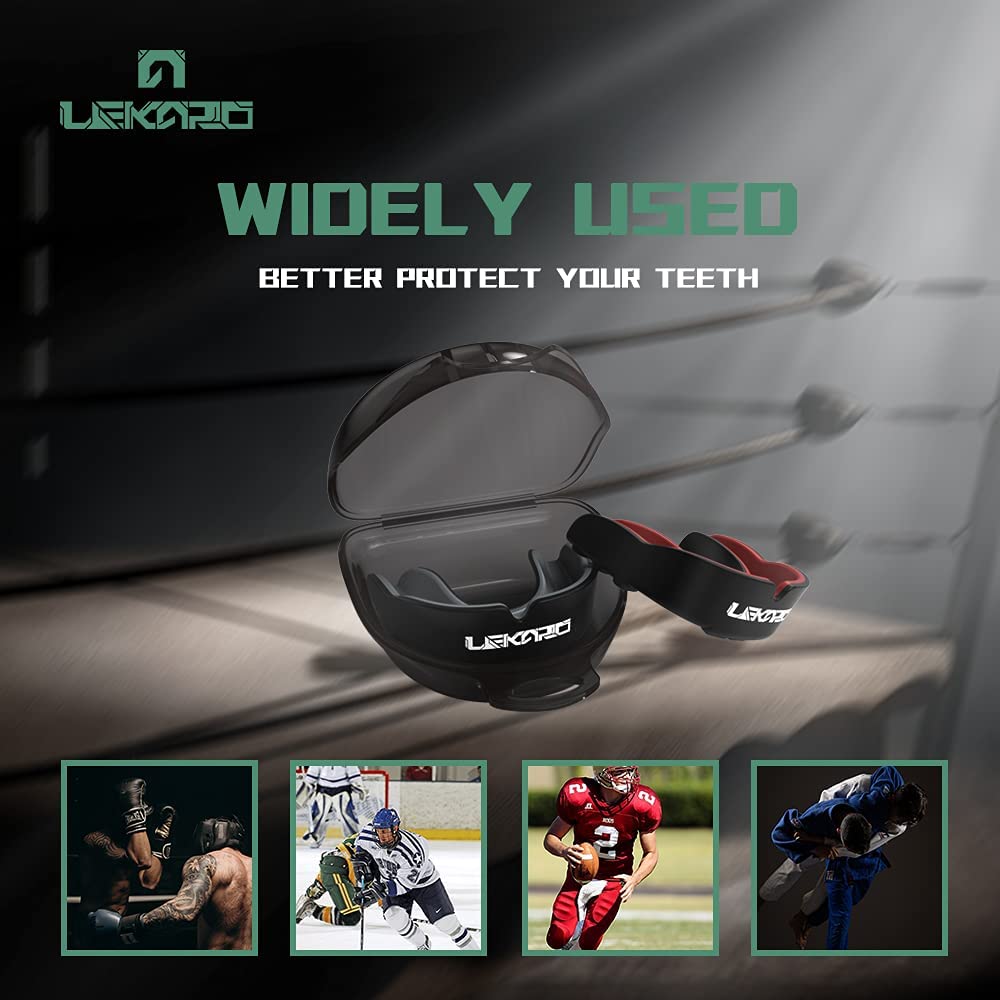Protector bucal para entrenamiento de lucha para adultos, protección dental, boxeo, deportes, Mma, Muay Thai, protector bucal de lucha para niños