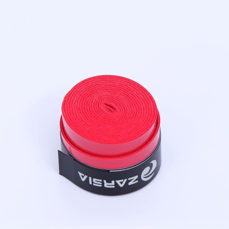 Adult 10pcs/lot ZARSIA Tennis Overgrip Perforated Sticky Hand Glue Tenis Absorbed Wrap Tapes Badminton Racket Punch Sticky Grip: Red