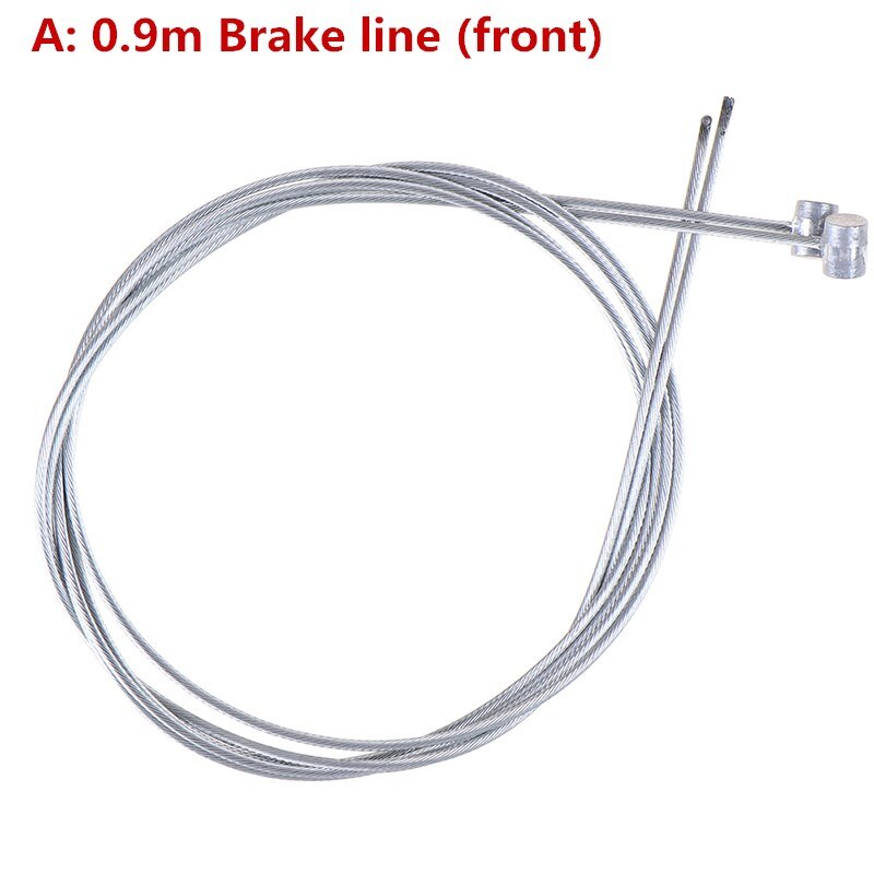 2Pcs/set Road Bike Gear Bicycle Brake Line Shifter Core Rear Inner Cable Wire: A