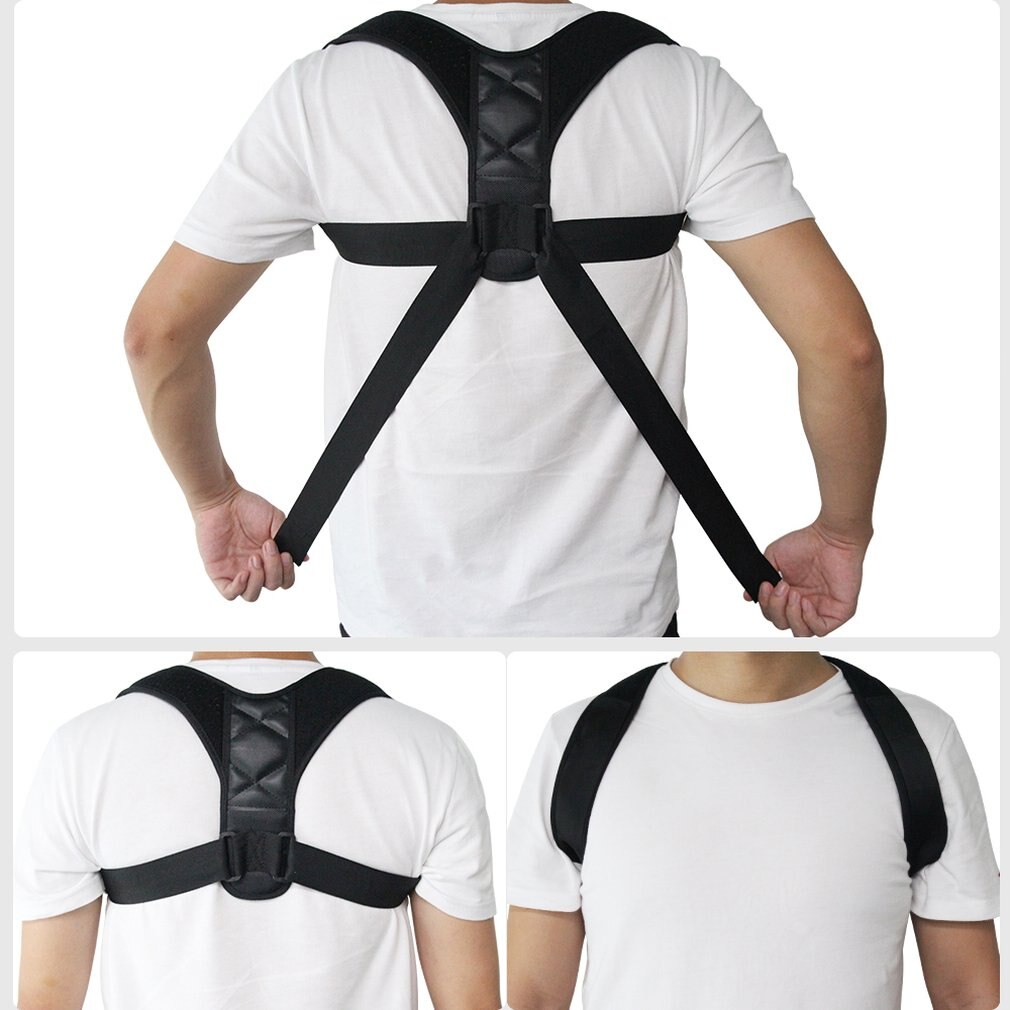 Houding Corrector Terug Riem Schouder Bandage Terug Corset Orthopedische Wervelkolom Houding Corrector Rugpijn Relief