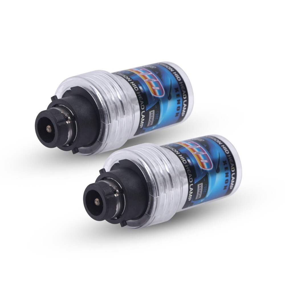 2 pièces ampoule xénon D2S HID lampe xénon d2s support métallique lampe de remplacement ampoule voiture phare 35W 4300K 6000K 8000K 10000k 12000 K