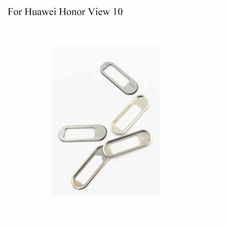 2 stks Voor Huawei honor View 10 view10 Home Button Knop Vinger Print Montage Metalen Plaat Beugel Bevestiging Clip cover