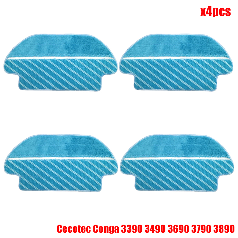 Pour Cecotec Conga 3290 3390 3490 3590 3690 3790 3890 aspirateur vitale Ultra titane filtre Hepa brosse principale pièces en tissu de vadrouille: plum