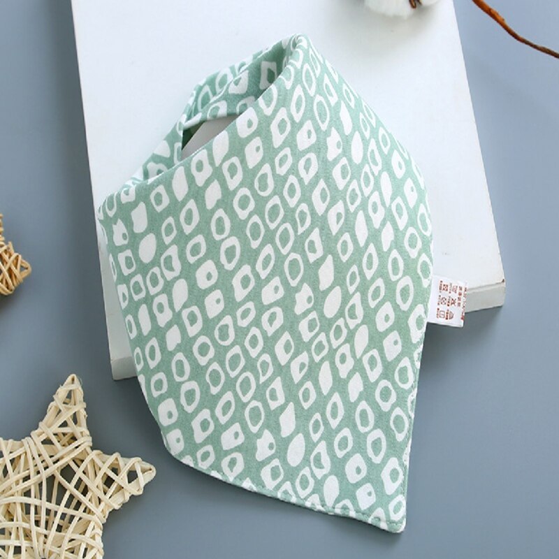 Baby Girls Boys Kids Bibs Cute Saliva Towel Triangle Dribble Feeding Head Scarf Bandana: Style E