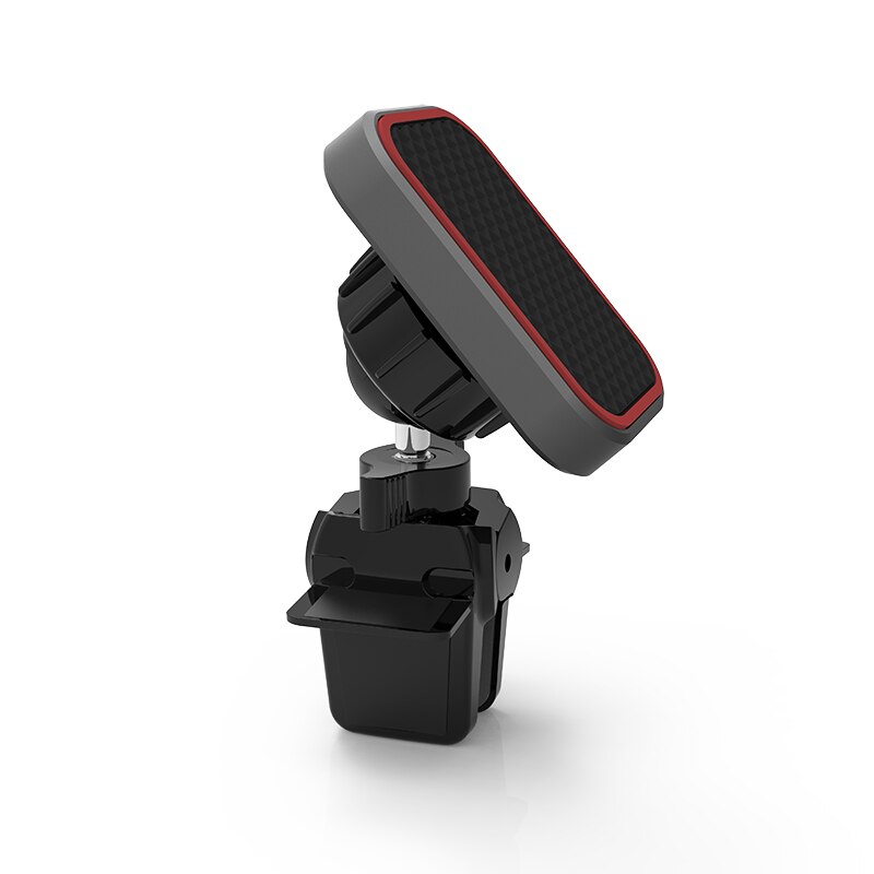 Soporte para teléfono Soporte de ventilación de aire para coche Soporte magnético universal para iPhone X XS XR Max 8 Soporte de coche con imán fuerte Soporte para teléfono móvil: Square-Red