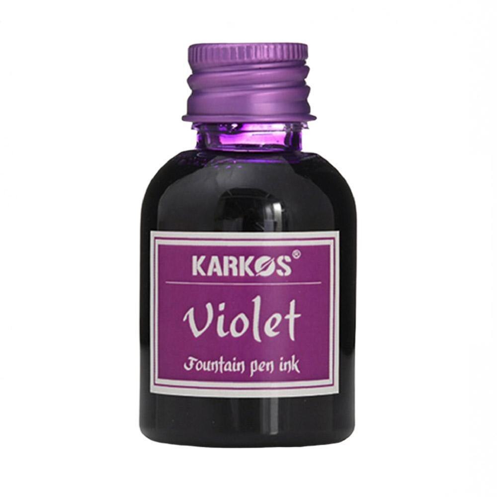 Pure Colorful 30ml Fountain Pen Ink Refilling Inks Stationery School D2E6: purple