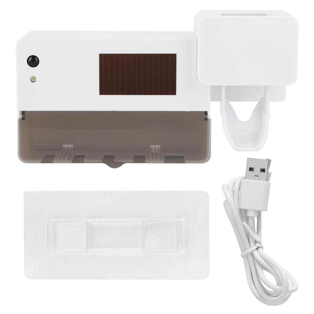 HOUSB-Distributeur automatique de dentifrice, porte-brosse à dents, stérilisation solaire, désinfection