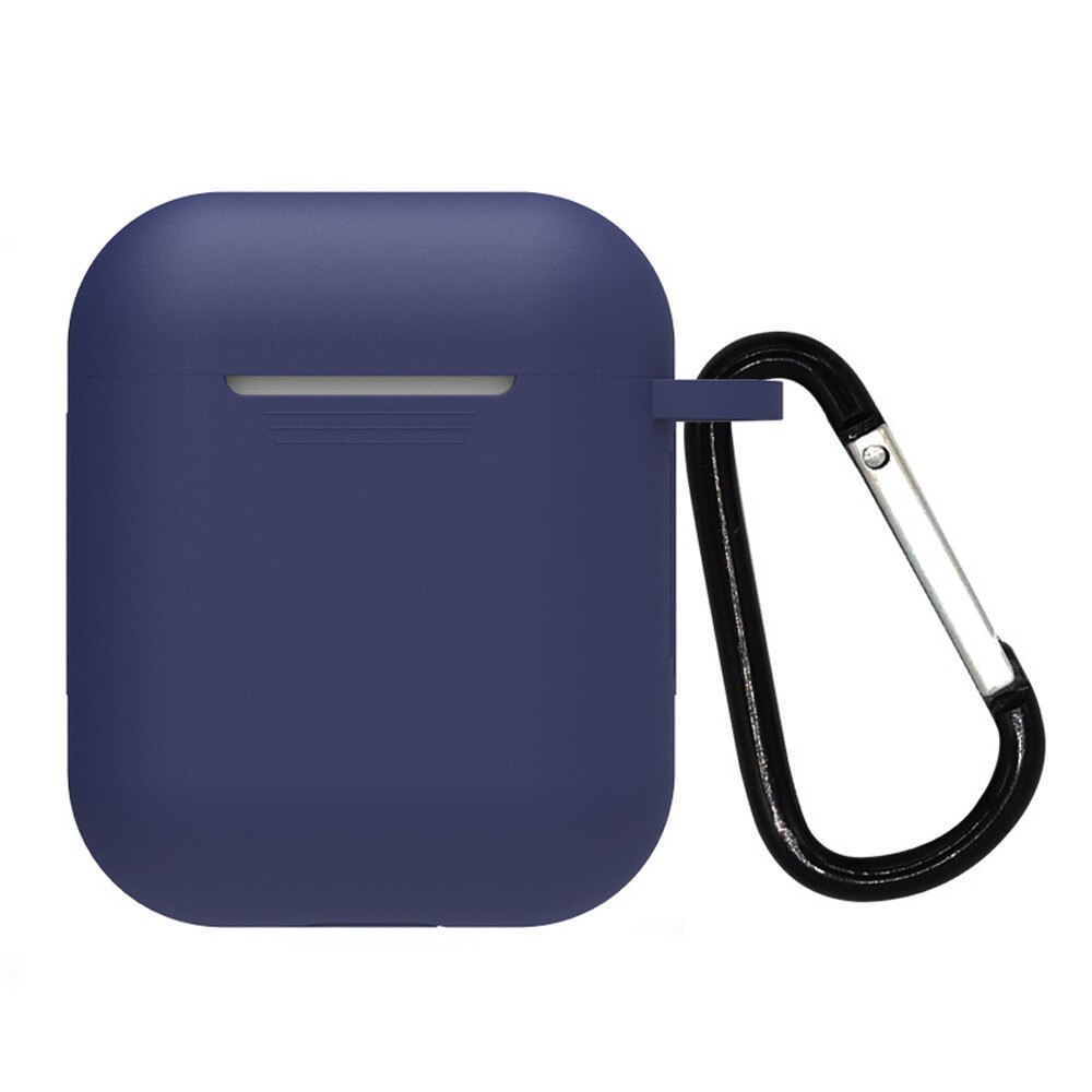 Funda de silicona a prueba de caídas para auriculares, Airpod funda protectora para Apple, estuche de carga a prueba de golpes, impermeable: N