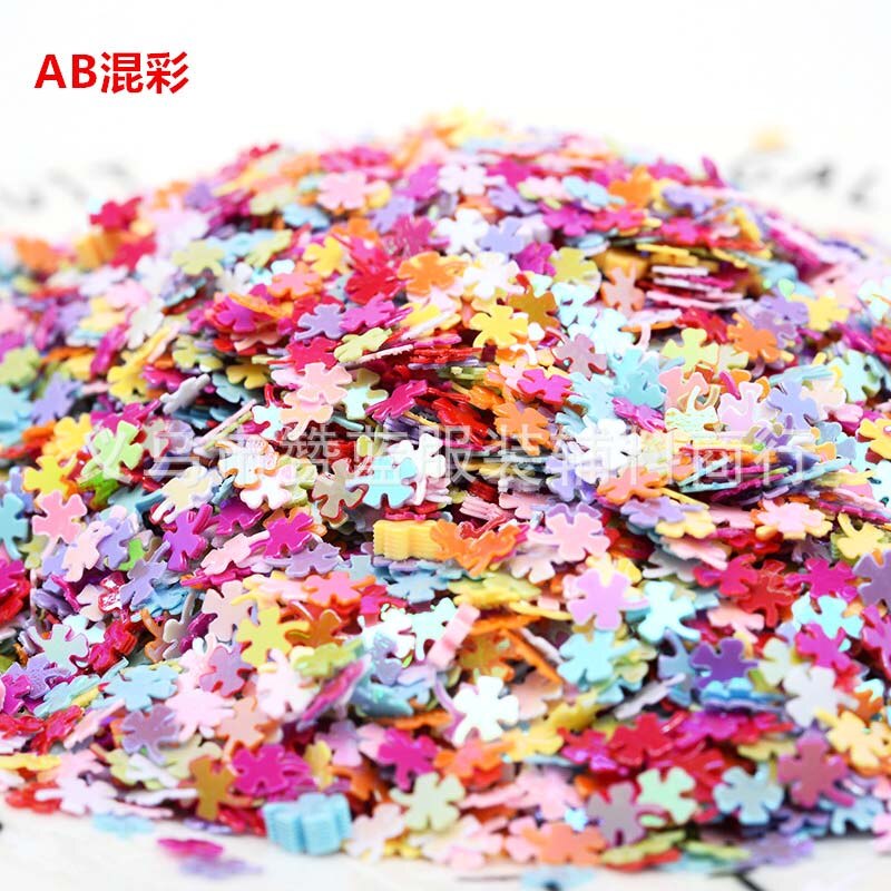 4 Mm Klavertje Vier Manicure Kralen Diy Kleding Accessoires Tas Decoratie Sequin Wedding Party Accessoires Materiaal
