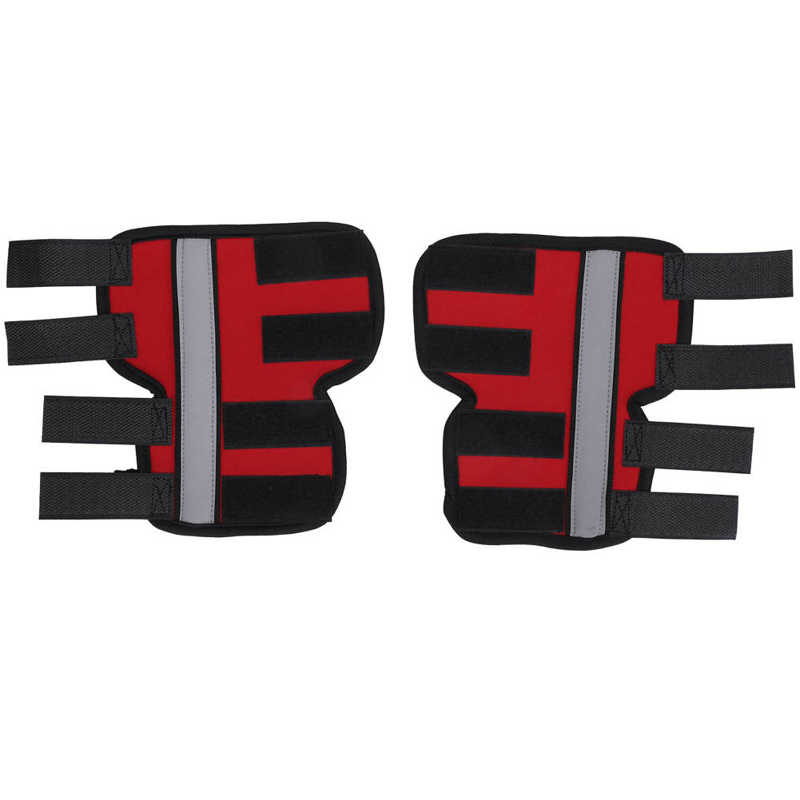 Briefs Jumpsuit For Dog Dog Physiological Pants Pet Leg Brace Protector Wound Injury Recovery Dog Hock Joint Support Wrap: Red / M