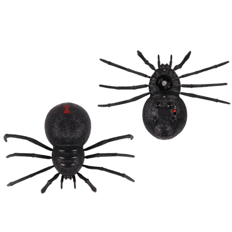 2 Kanaals Rc Simulatie Elektrische Spider Model Speelgoed Halloween Spoof Eng Props M89C