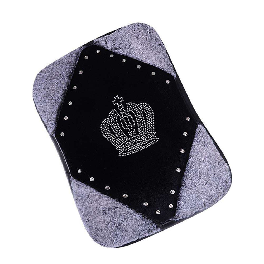 Upgrade Car Central Armrest Pad Black Auto Center Console Arm Rest Seat Box Mat Cushion Pillow Cover Vehicle Protective Supplies