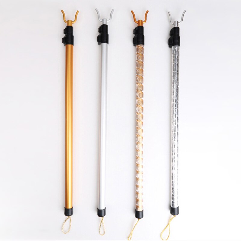 Balkon Vork Staaf Kleerhanger Staaf Telescopische Stang Drogen Staaf Vork Kleren Staaf Ruimtebesparend Kleerhanger Droogrekken