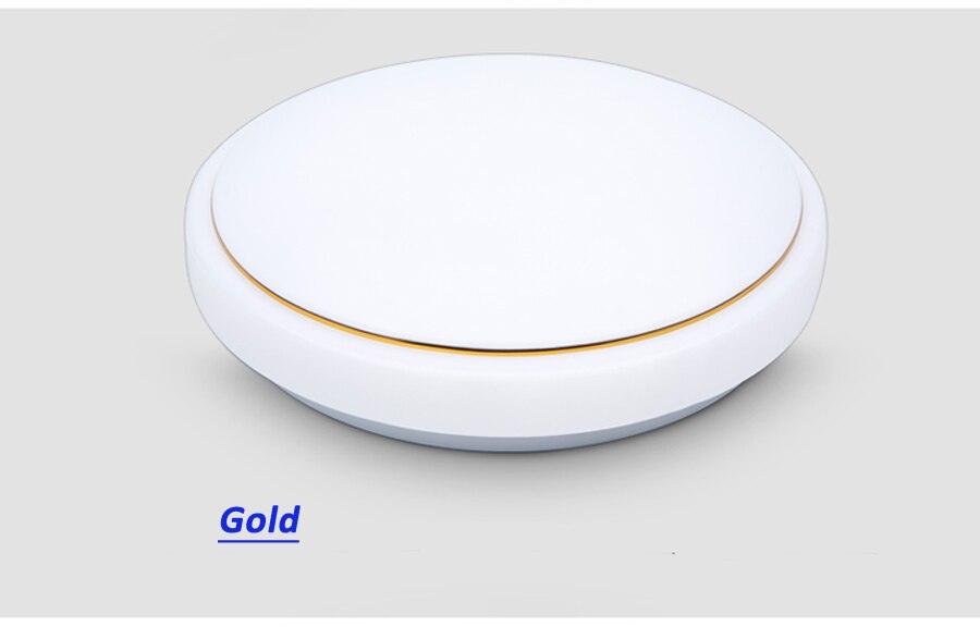 Plafond Led Verlichting Lampen Rc Dimbare Hebben Afstandsbediening Moderne Slaapkamer Woonkamer Lamp Opbouw Balkon Plafond: gold / 36W