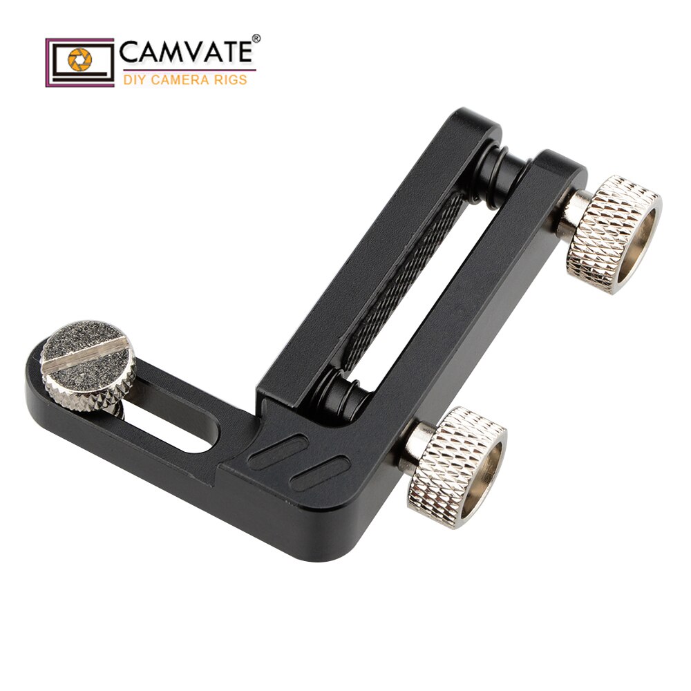 CAMVATE Adjustable HDMI Cable Clamp Lock Protector HDMI Rod Clamp Cable Protective Clip For DSLR Camera Cage Rig (Sony A6500)
