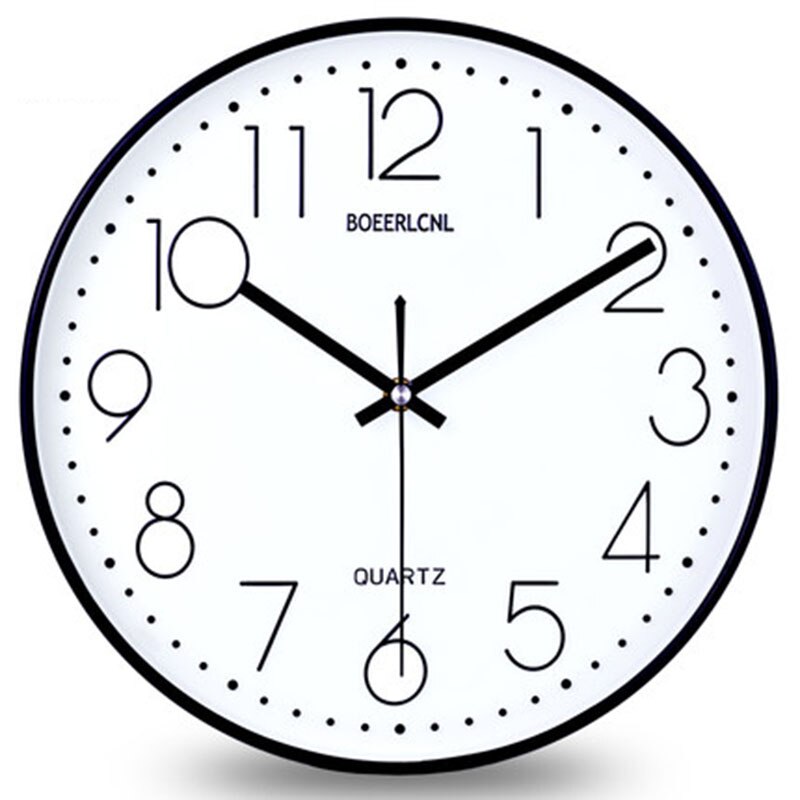 Modern digital väggklocka tyst kök barn hemlig gök mekanism rock n roll wandklok dekorativt hem wzh 163: 12 tum stil 5