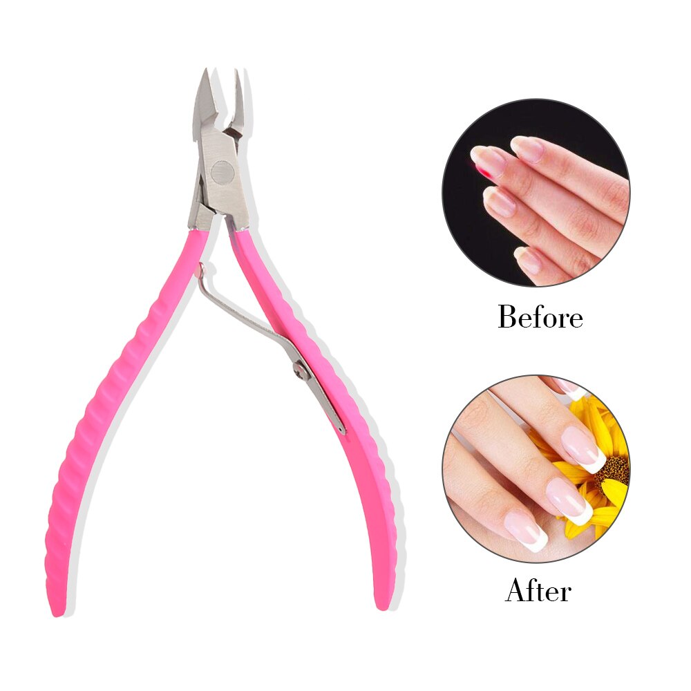Nail Clipper Nippers for Dead Skin Removal Nail Scissors Ingrown Fingernail Toenail Cuticle Plier Stainless Steel