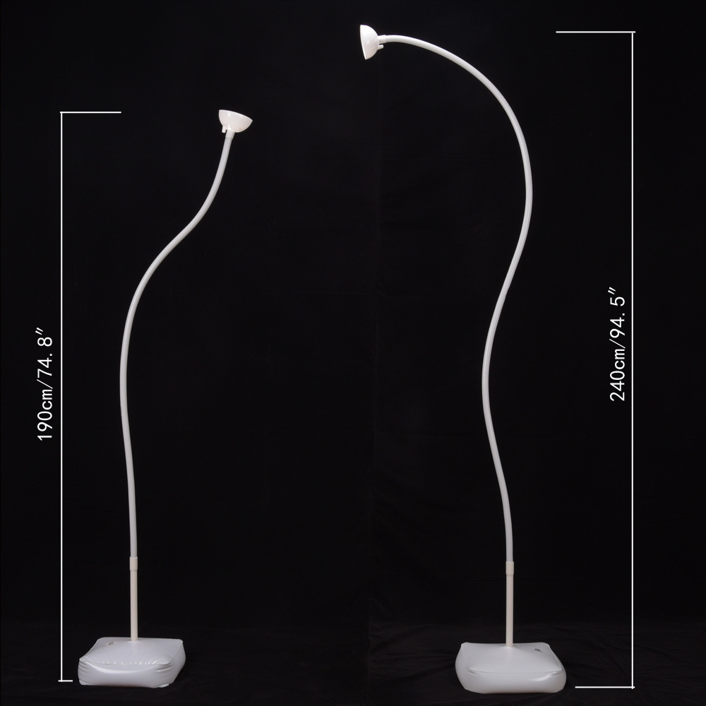 Kit d'arche à ballons 2.8m et 1.9m, demi-arc à ballons à flexion libre, support avec base, arc à ballons, mariage, fête d'anniversaire, décor de toile de fond