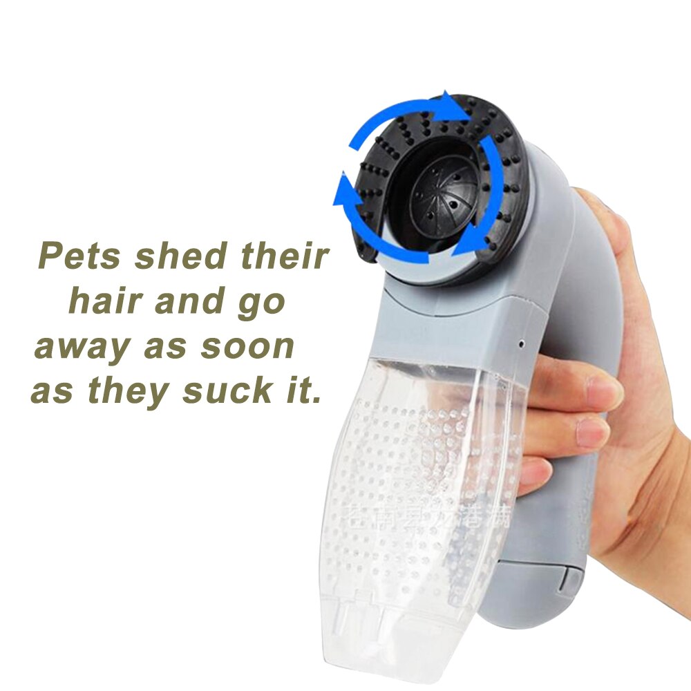 Electric Pet Vacuum Cleaner Cat Dog Fur Hair Remover Puppy Fur Trimmer Machine Grooming Tool Dog Pet Accessories 3