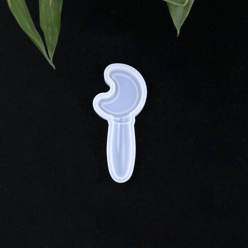 Kawaii Handheld Mirror Silicone Mold Cute Accessory Making Resin Craft Supplies Resin Accessories Making with Mirror: 02