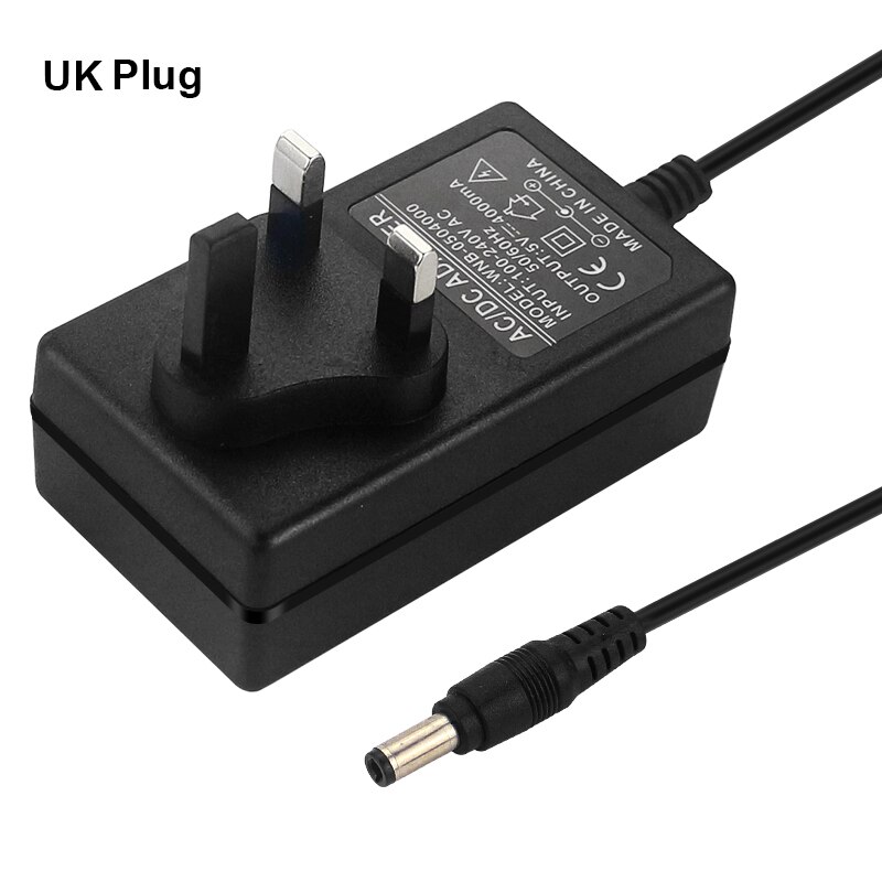 Jetson nano 5v netzteil ac/dc-Adapter mit 100-240v eingängen 4a eu-, uns- und uk-steckerunterstützung für nvidia jetson nano  b01 a02: Vereinigtes königreich