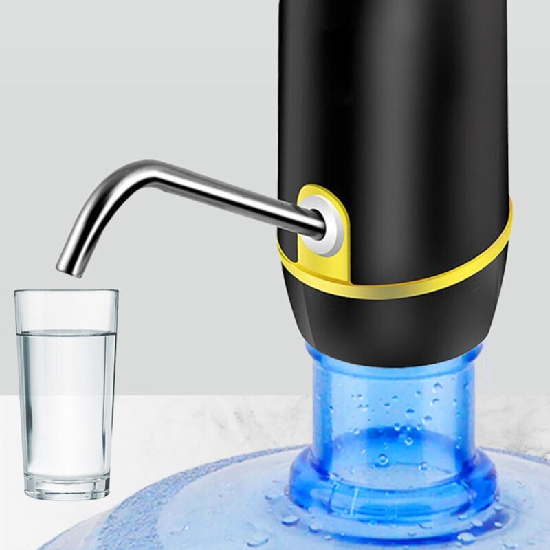 Draadloze Water Pomp Voor Fles Draagbare Elektrische Fles Drinkwater Pomp Dispenser Handpomp Flessenwater Usb Opladen