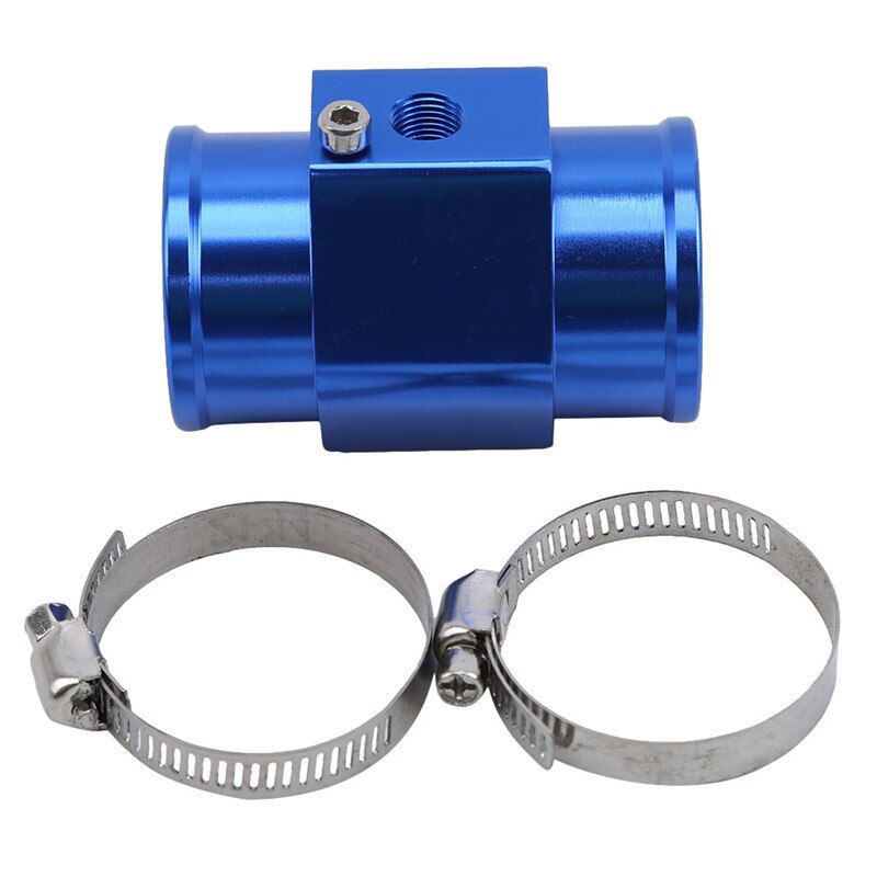 Racing Blue Water Coolant Temperature Sensor Water Temp Gauge Adapter 26MM 28MM 30MM 32MM 34MM 36MM 38MM 40MM Instrument: 40MM