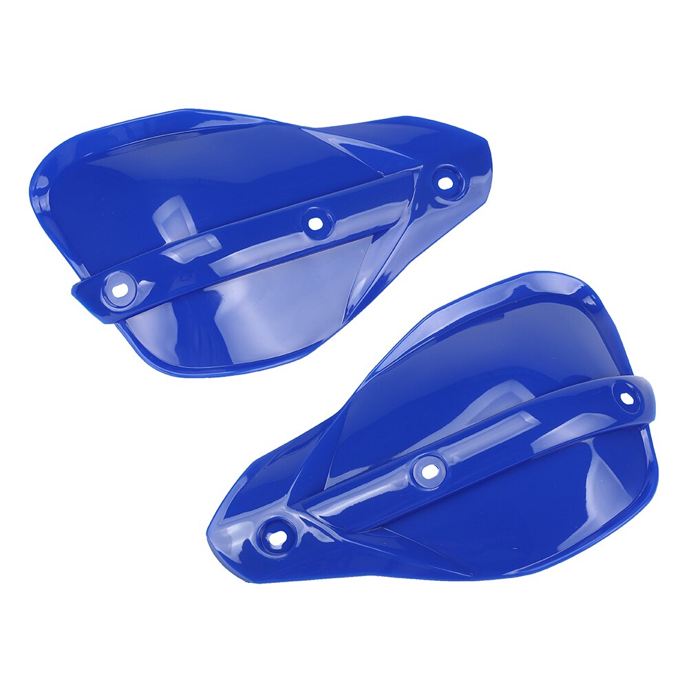 1 Paar Motorcycle Hand Guards Onderdelen Handguard Protector Cover Bescherming Plastic Plaat: Blue