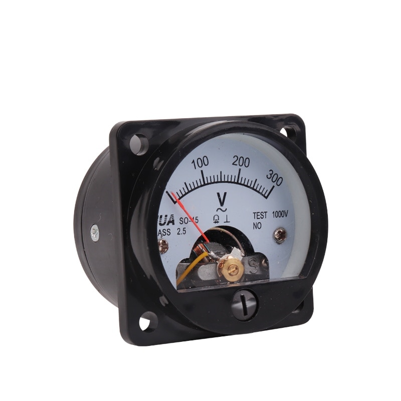 Dus-45 Ac Analoge Voltmeter 5V 10V 15V 20V 30V 50V 100V 150V 200V 250V 300V 400V 450V 500V 600V Voltage Meter