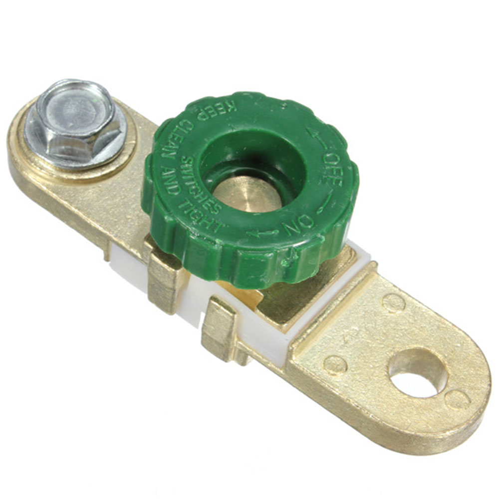 Car Battery Power Off Switch Quick Battery Disconnector Cut Off Switch Battery Leakproof Terminal Power Off Switch Auto Parts