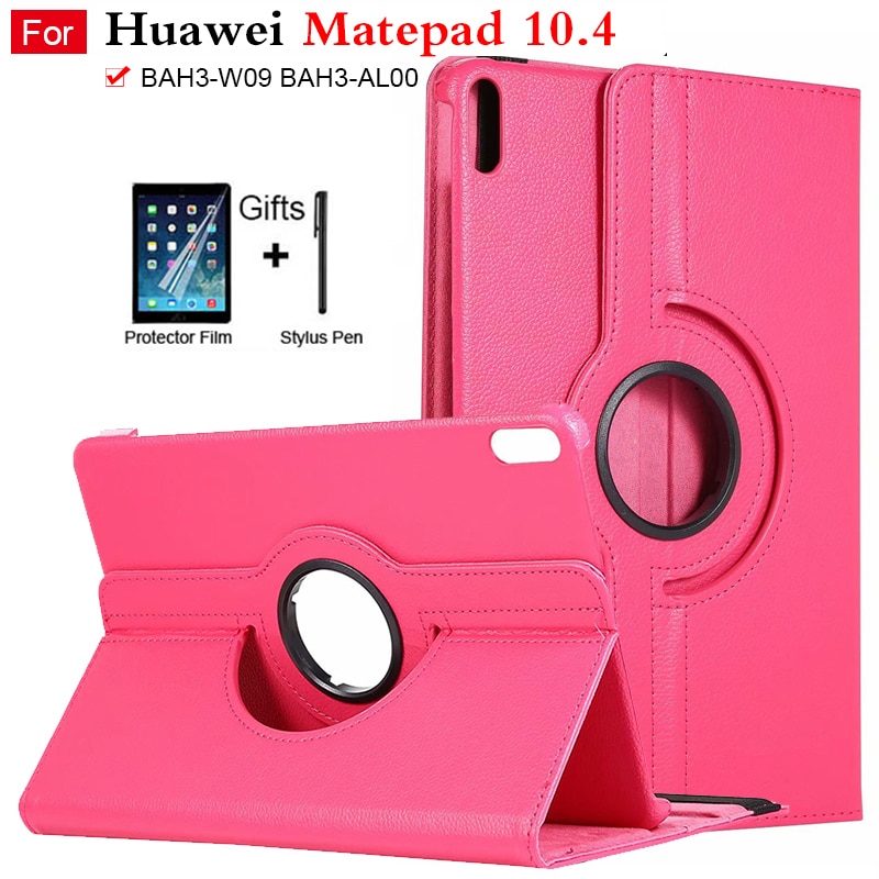 Para huawei matepad 10.4 BAH3-W09 BAH3-AL00 360 graus de rotação caso capa para huawei matepad 10.4 polegada funda capa