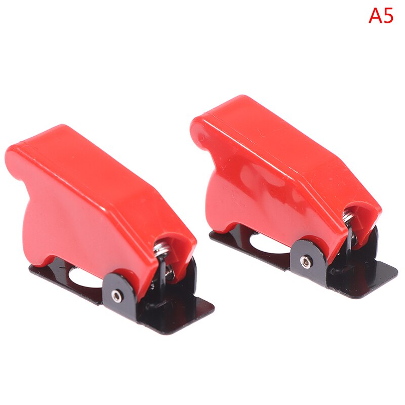 2 pièces Auto Voiture Bateau Camion Led Illuminée Interrupteur À Bascule Avec Sécurité Avion Secousse Couvrent la Garde: 5